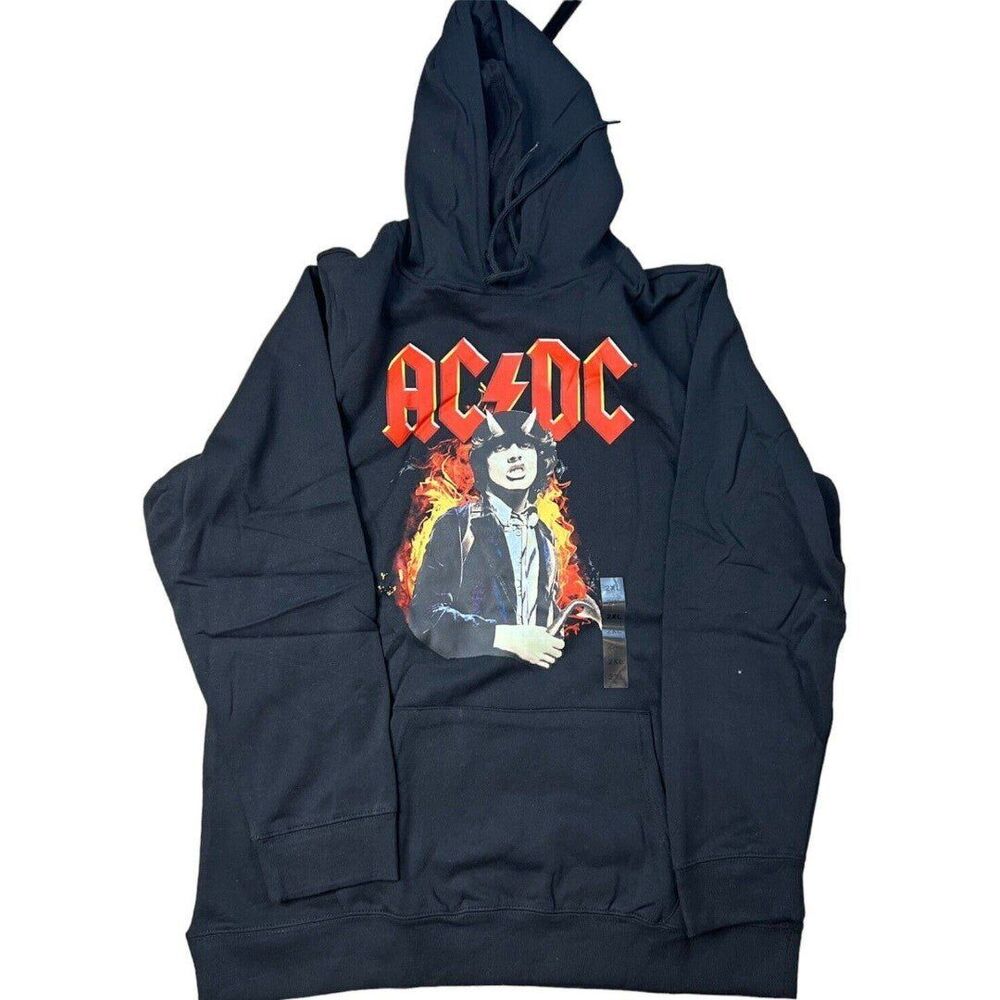 AC/DC Highway to Hell Hoodie Mens M Womens L NWT